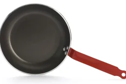 Poêle antiadhésive De Buyer Choc Classic HACCP rouge en aluminium