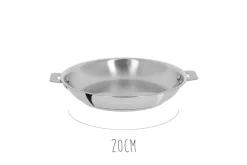 Poêle Cristel Casteline Amovible en inox