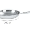 Poêle Cristel Castel'Pro en acier inoxydable 18/10 5 ply