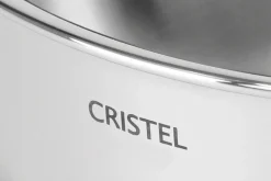 Poêle Cristel Castel'Pro en acier inoxydable 18/10 5 ply