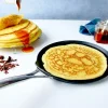 Poêle à crêpes antiadhésive Cristel Castel'Pro Ultralu® 28cm en aluminium forgé et revêtement Ceraliss+