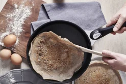 Poêle à crêpes antiadhésive De Buyer Choc Intense Twisty en aluminium forgé