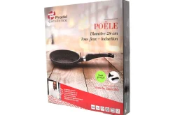 Poêle en fonte Pradel Excellence Premium 28cm façon pierre tous feux/ induction