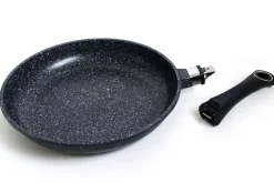 Poêle en fonte Pradel Excellence Premium 28cm façon pierre tous feux/ induction