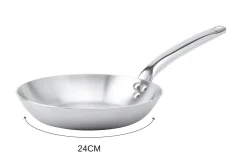 Poêle à frire De Buyer Alchimy en inox 18/10 multicouches 3 plis