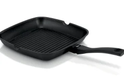 Poêle grill antiadhésive Beka Energy 28x28cm en fonte d'aluminium
