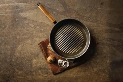 Poêle grill Beka Nomad en acier carbone 28cm