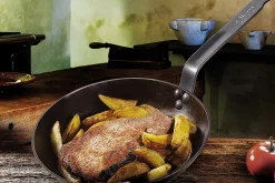 Poêle grill ronde De Buyer Minéral B Element en fer 26cm