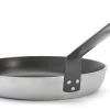 Poêle à poisson antiadhésive De Buyer Choc Resto Induction 36cm en aluminium