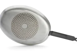 Poêle à poisson antiadhésive De Buyer Choc Resto Induction 36cm en aluminium