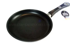 Poêle pro à frire ronde AMT 24cm anti-adhérente + induction