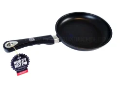 Poêle pro à frire ronde AMT 24cm anti-adhérente + induction