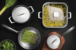 Poêle Tarmontina Grano en inox triple couche