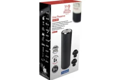 Pompe à vide automatique Peugeot Line Preserve Electric en aluminium 14cm + 2 bouchons