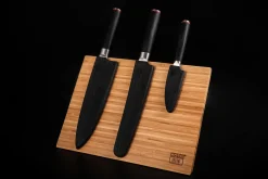 Porte-couteaux magnétique vide pliable Kotai en bambou 30x22cm