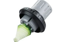 Porte-légumes pour taille-légumes en spirales Gefu Spirelli en acier inox et polymère
