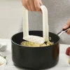 Presse-purée ergonomique Joseph Joseph Easy-Mash en polymère blanc