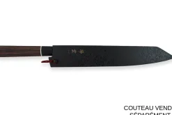 Protège-lame Kanetsugu Saya en bois de magnolia pour couteau Sujihiki Zuiun