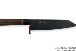 Protège-lame Kanetsugu Saya en bois de magnolia pour couteau universel Zuiun