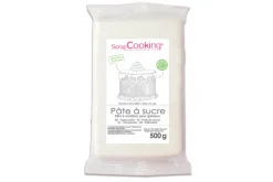 Pâte à sucre blanche Scrapcooking 500g