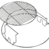 Rack multi-niveau avec grille ronde inox pour Big Green Egg Large