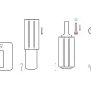 Rafraîchissoir Vacu Vin Rapid Ice pour bouteilles de vin