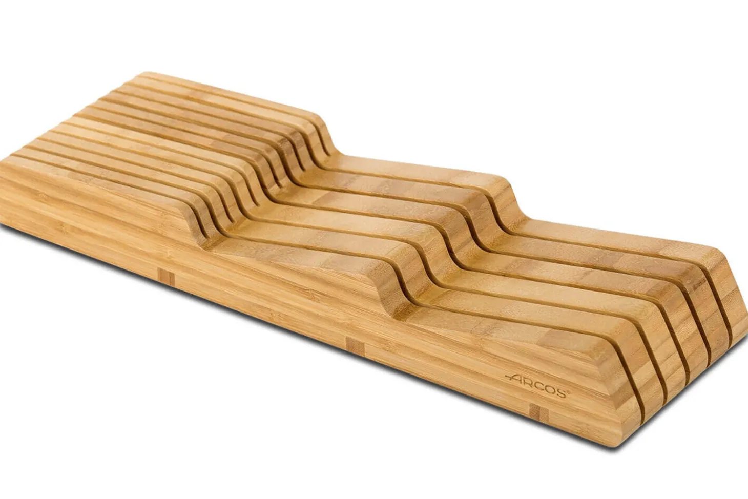 Range couteaux pour tiroir Arcos en bambou