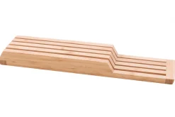 Range couteaux pour tiroir Point Virgule en bambou - 4 places