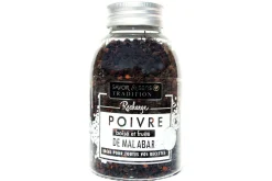 Recharge poivre Malabar noir des Indes Savor&Sens - 130g