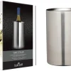 Refroidisseur de vin Barcraft en acier inoxydable brossé double paroi