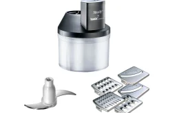 Robot Bamix SliceSy noir pour mixeur Bamix polyvalent