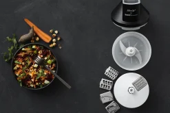 Robot Bamix SliceSy noir pour mixeur Bamix polyvalent