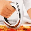 Roulette à pizza Rosle lame circulaire en acier inoxydable diamètre 14cm