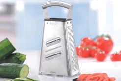 Râpe à 4 faces Gefu Vitales en acier inoxydable