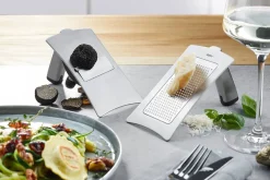 Râpe Gefu Formaggio grains fins acier inox