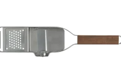 Râpe à truffe 2-en-1 Microplane Master manche en noyer