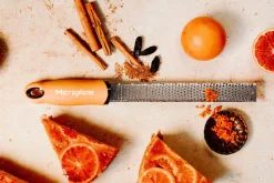 Râpe-zesteur Microplane Premium Classic Jaune Moutarde - 20,3cm