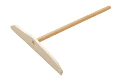 Râteau à crêpes plat 17,5cm en bois de hêtre