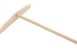 Râteau à crêpes plat en bois de hêtre