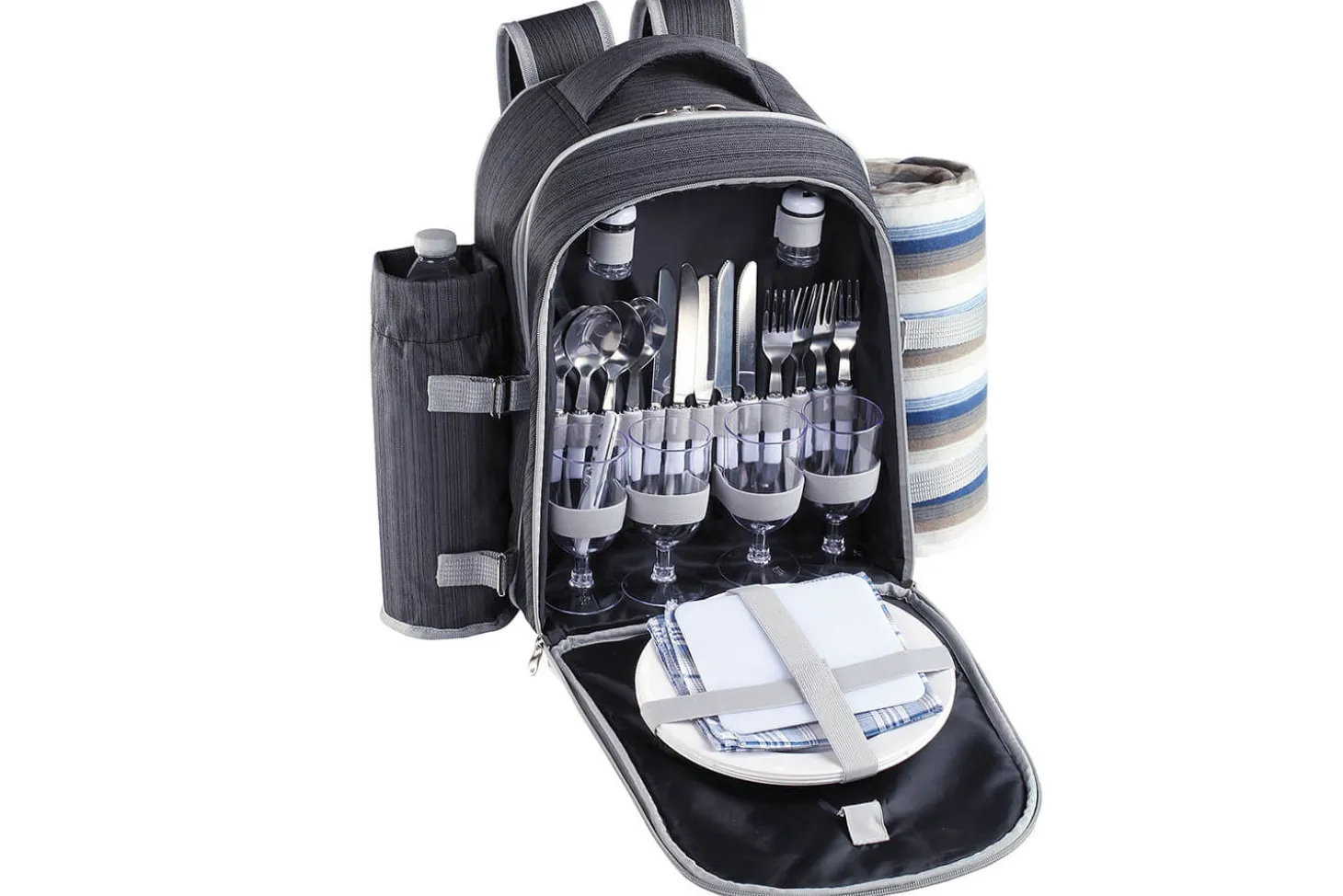 Sac à dos isotherme Be Nomad pique nique 4 personnes avec plaid