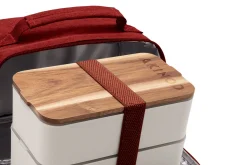 Sac isotherme Akinod 11:58 terracotta + Bento blanc 1,4L