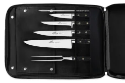 Sac spécial chef Sabatier Chef 4 couteaux de cuisine français + 14 ustensiles - Exclusivité
