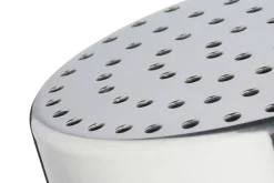 Saupoudreuse KitchenCraft à trous moyens en acier inox + couvercle polymère