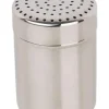 Saupoudreuse tout acier inox à couvercle perforé