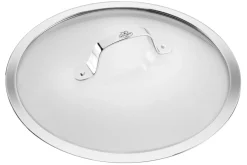 Sauteuse antiadhésive Ballarini Salina 28cm 2 poignées et couvercle en verre
