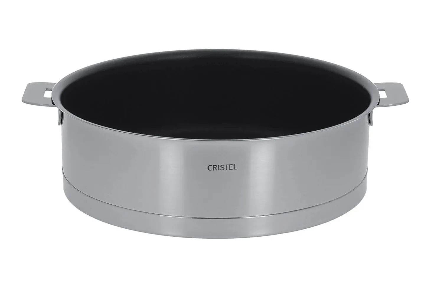 Sauteuse antiadhésive Cristel Strate Amovible en acier inox 18/10