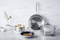 Sauteuse Beka Chef en inox avec couvercle 28cm