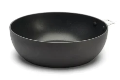 Sauteuse bombée antiadhésive De Buyer Choc Intense Twisty en aluminium forgé