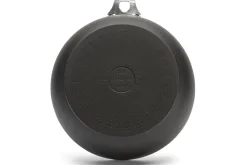 Sauteuse bombée antiadhésive De Buyer Choc Intense Twisty en aluminium forgé