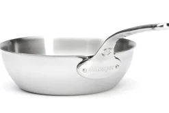 Sauteuse bombée De Buyer Affinity en acier inoxydable 5 ply